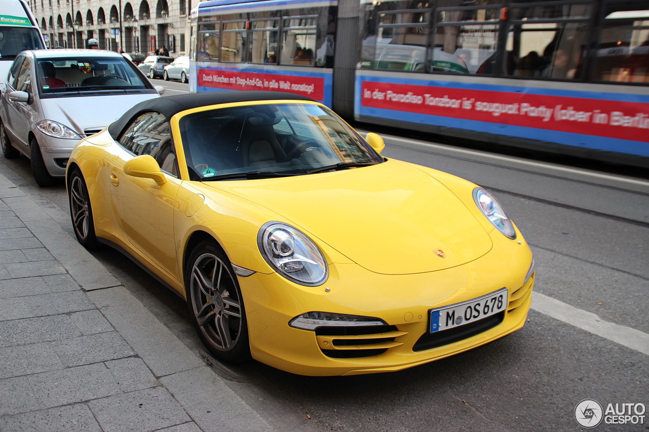 Porsche 991 Carrera 4S Cabriolet MkI