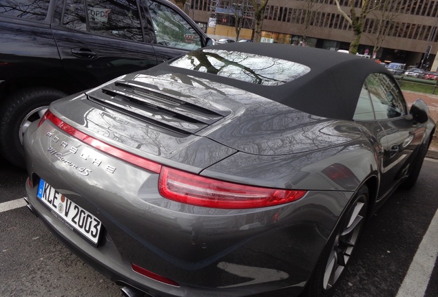 Porsche 991 Carrera 4S Cabriolet MkI