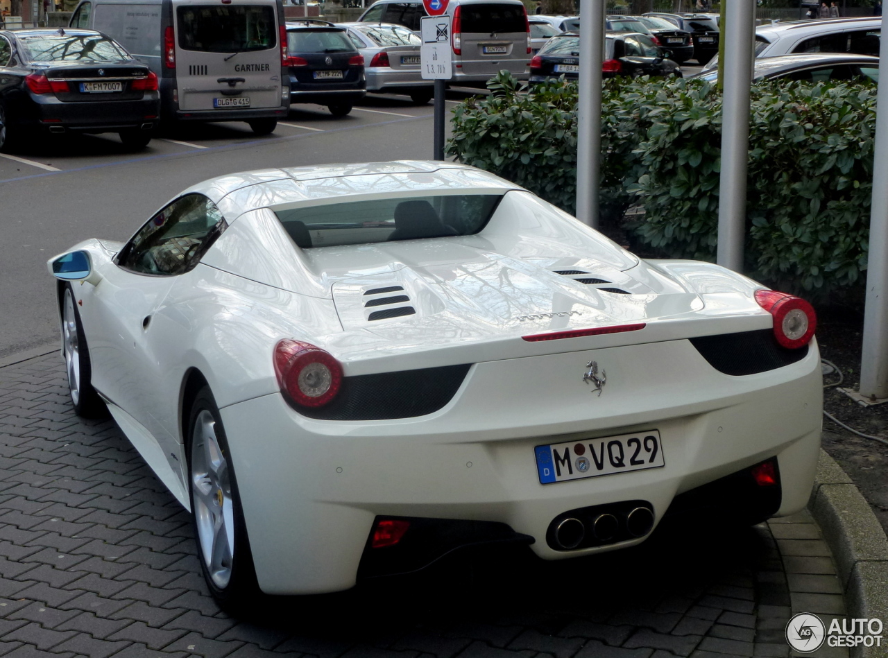 Ferrari 458 Spider