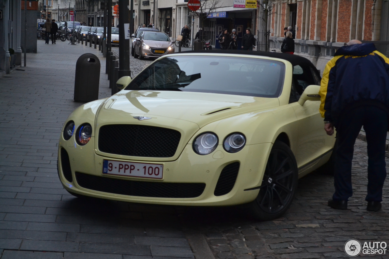 Bentley Continental Supersports Convertible