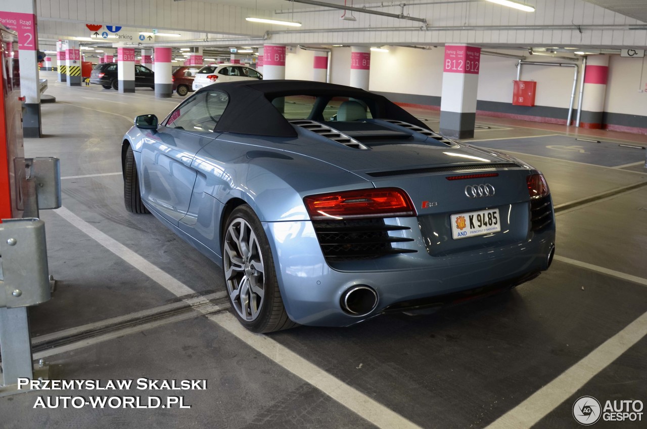 Audi R8 V8 Spyder 2013