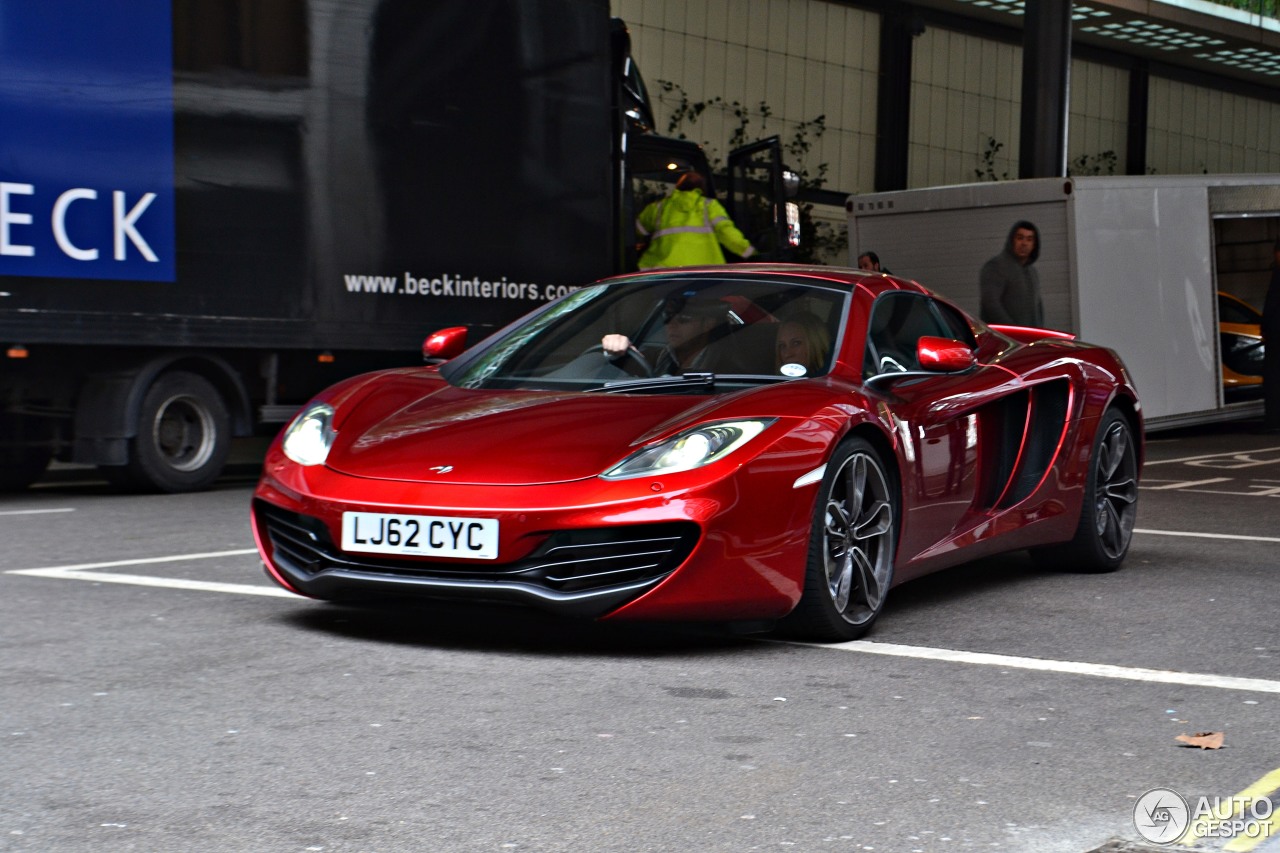 McLaren 12C Spider