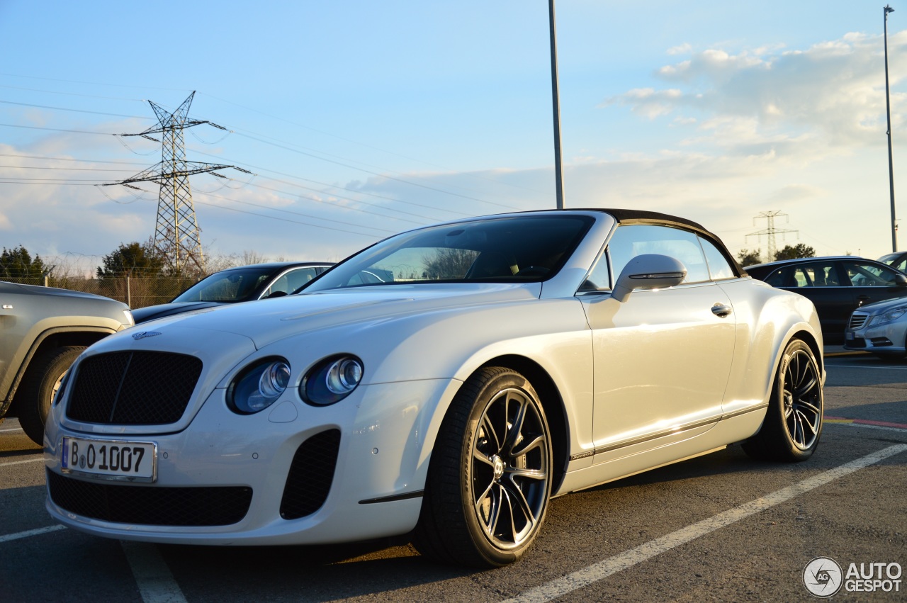 Bentley Continental Supersports Convertible