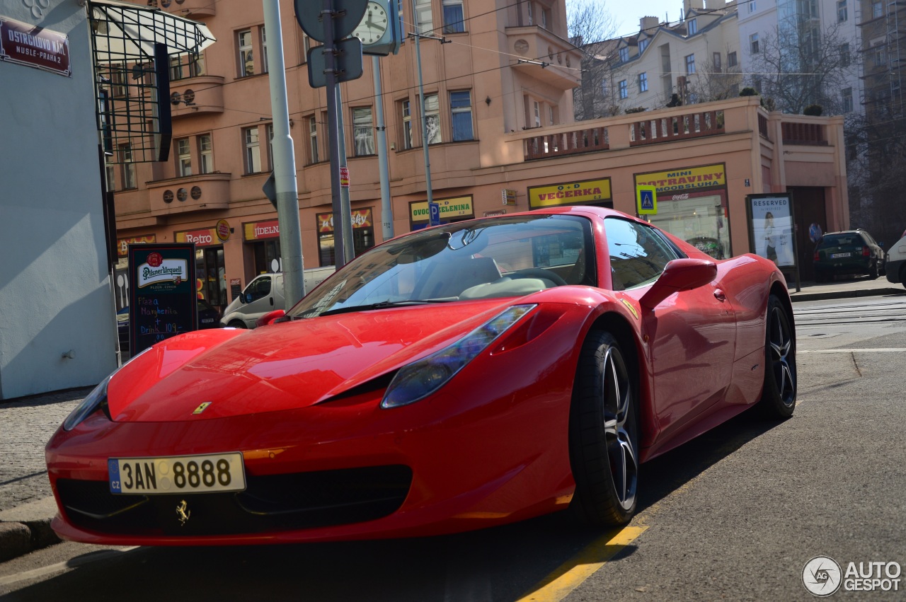 Ferrari 458 Spider