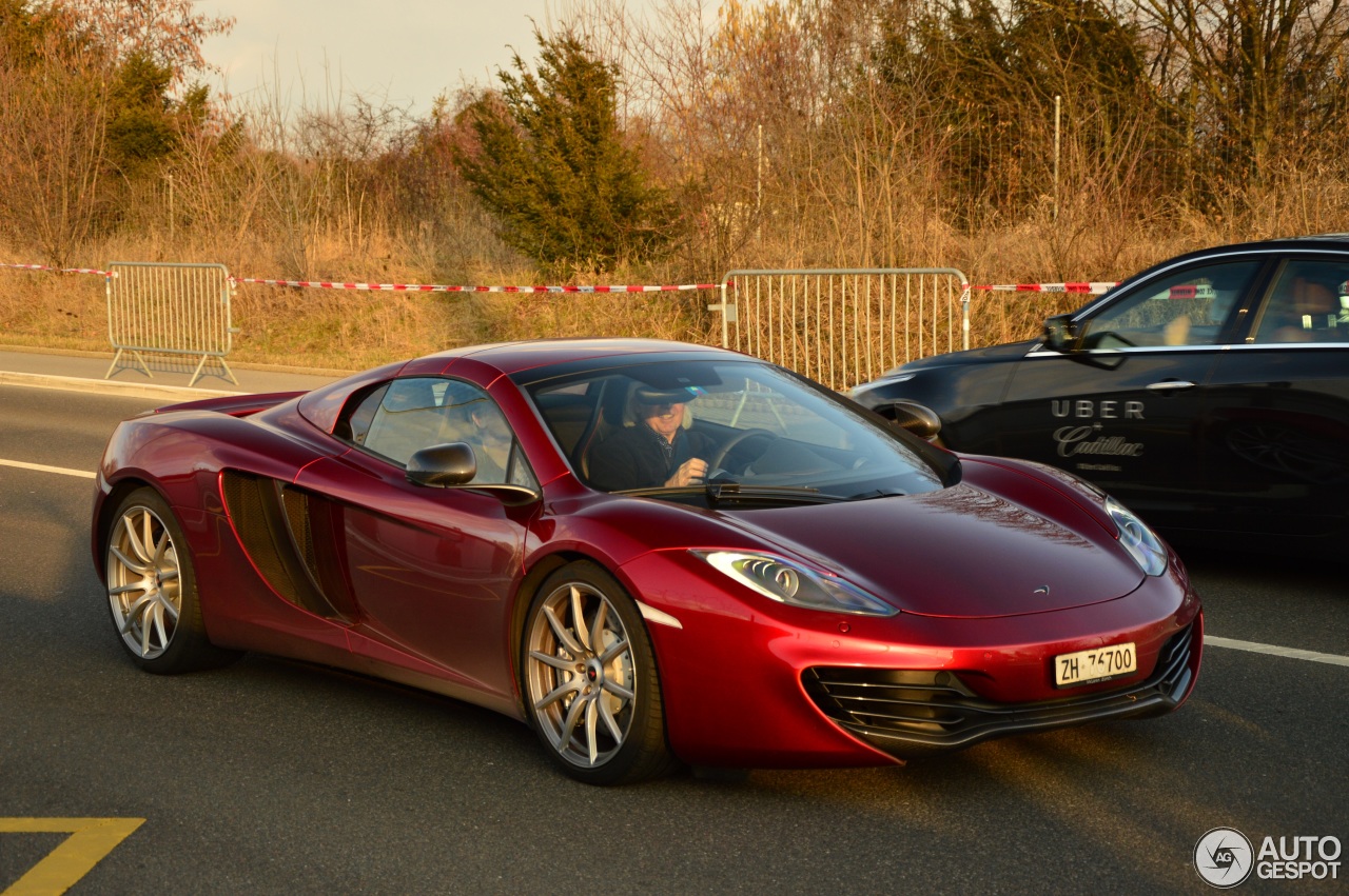 McLaren 12C Spider