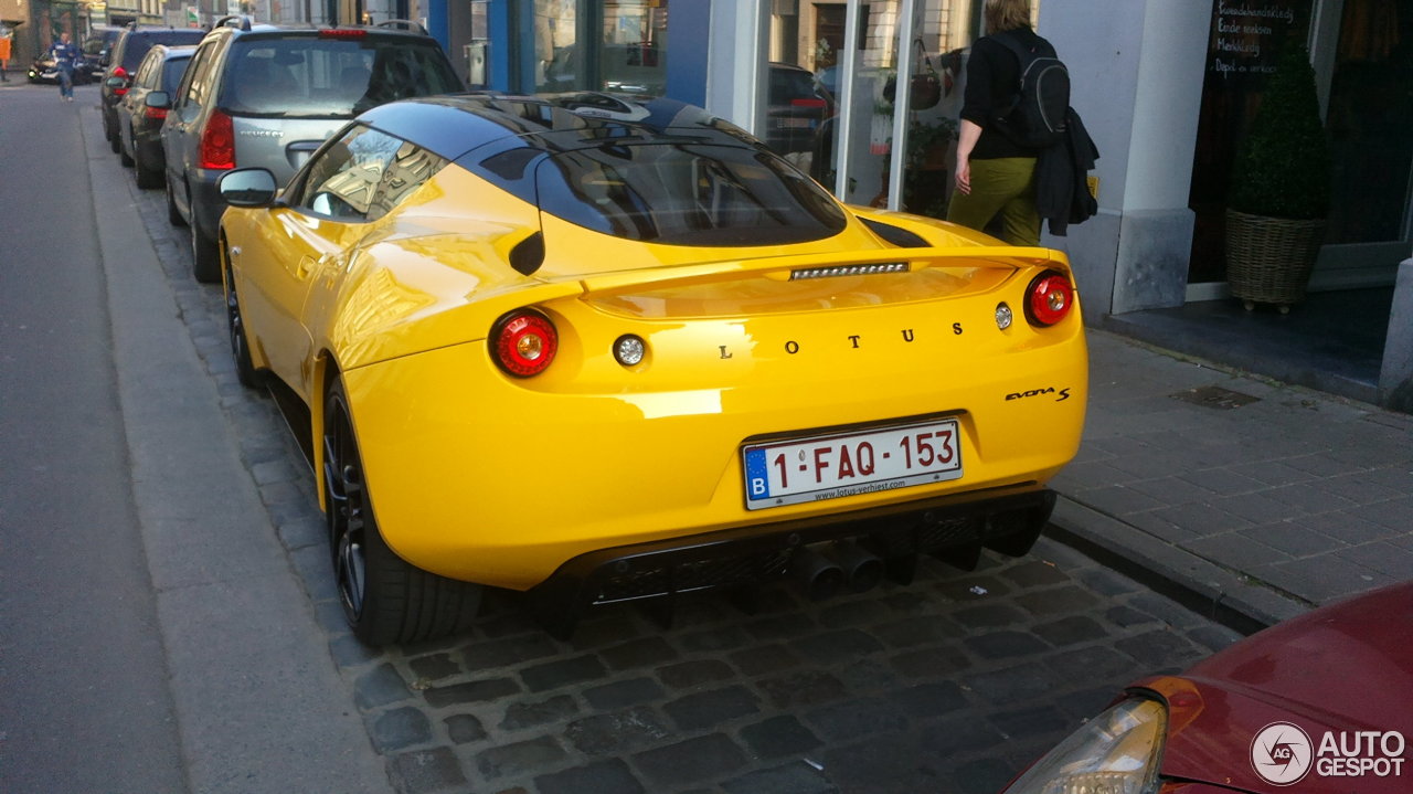 Lotus Evora S Sports Racer