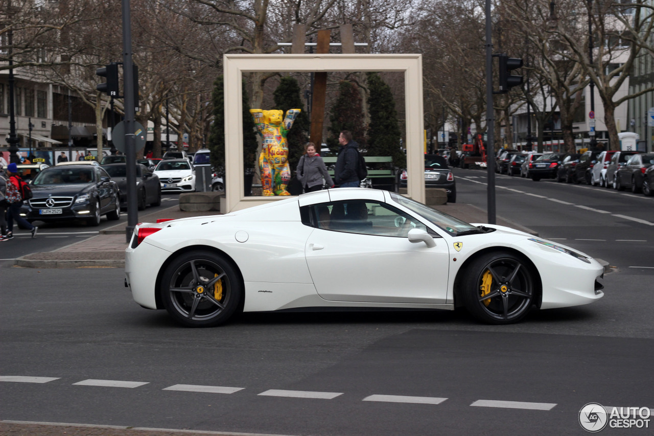 Ferrari 458 Spider