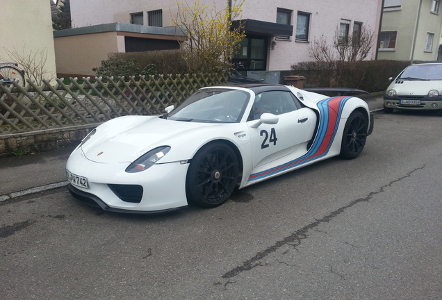 Porsche 918 Spyder Weissach Package