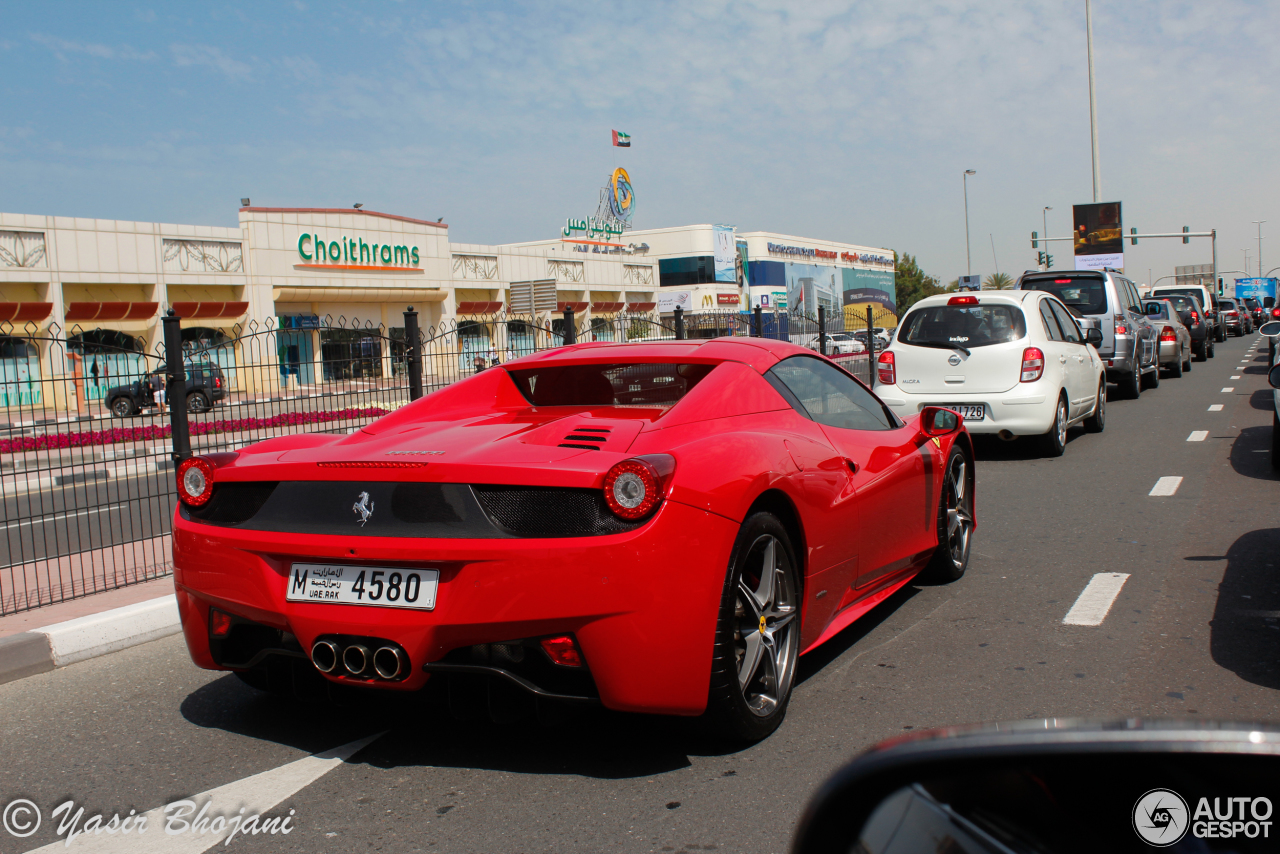 Ferrari 458 Spider