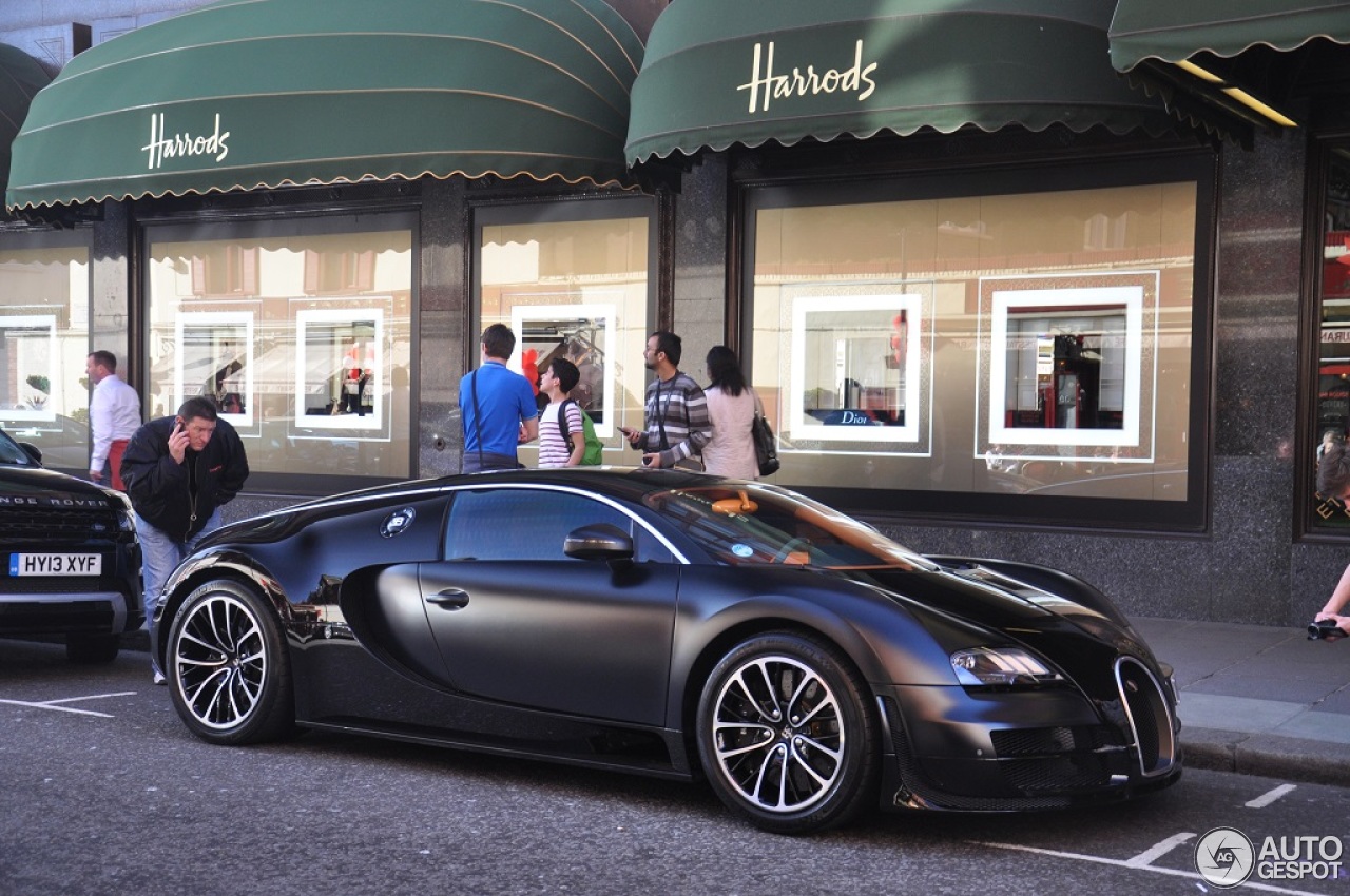 Bugatti Veyron 16.4 Super Sport Sang Noir