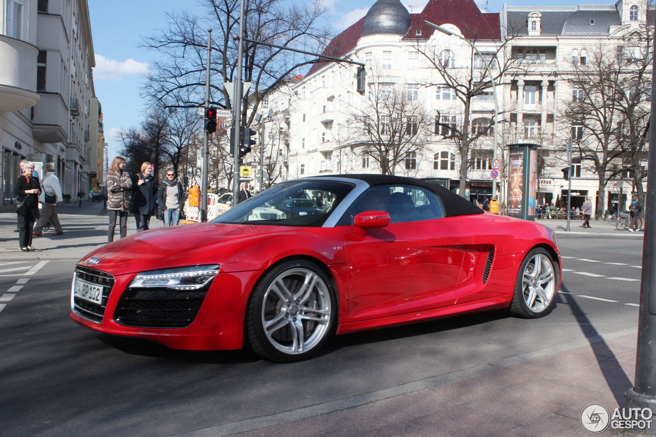 Audi R8 V10 Spyder 2013