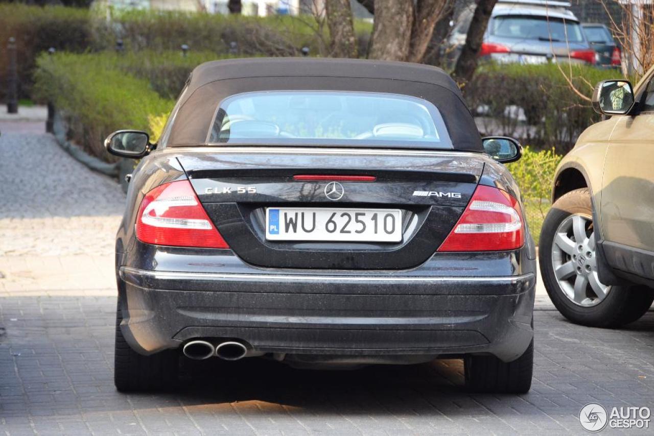 Mercedes-Benz CLK 55 AMG Cabriolet