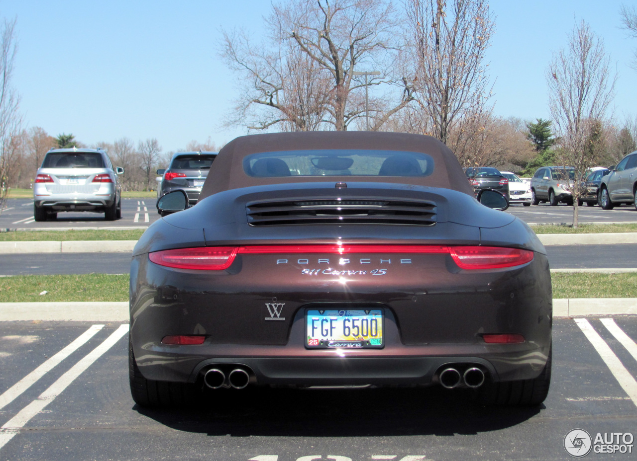 Porsche 991 Carrera 4S Cabriolet MkI