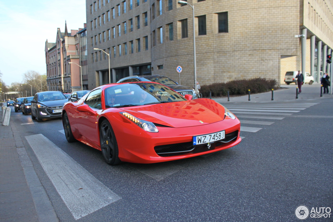 Ferrari 458 Spider