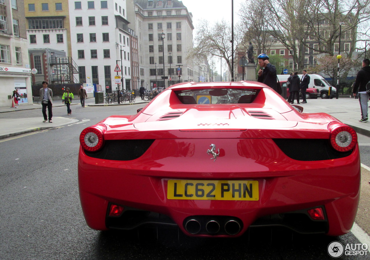 Ferrari 458 Spider