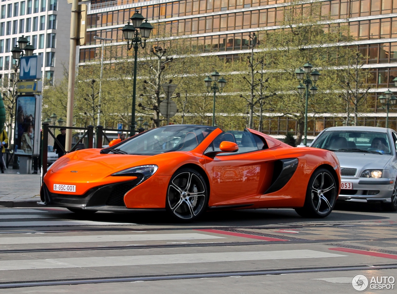 McLaren 650S Spider