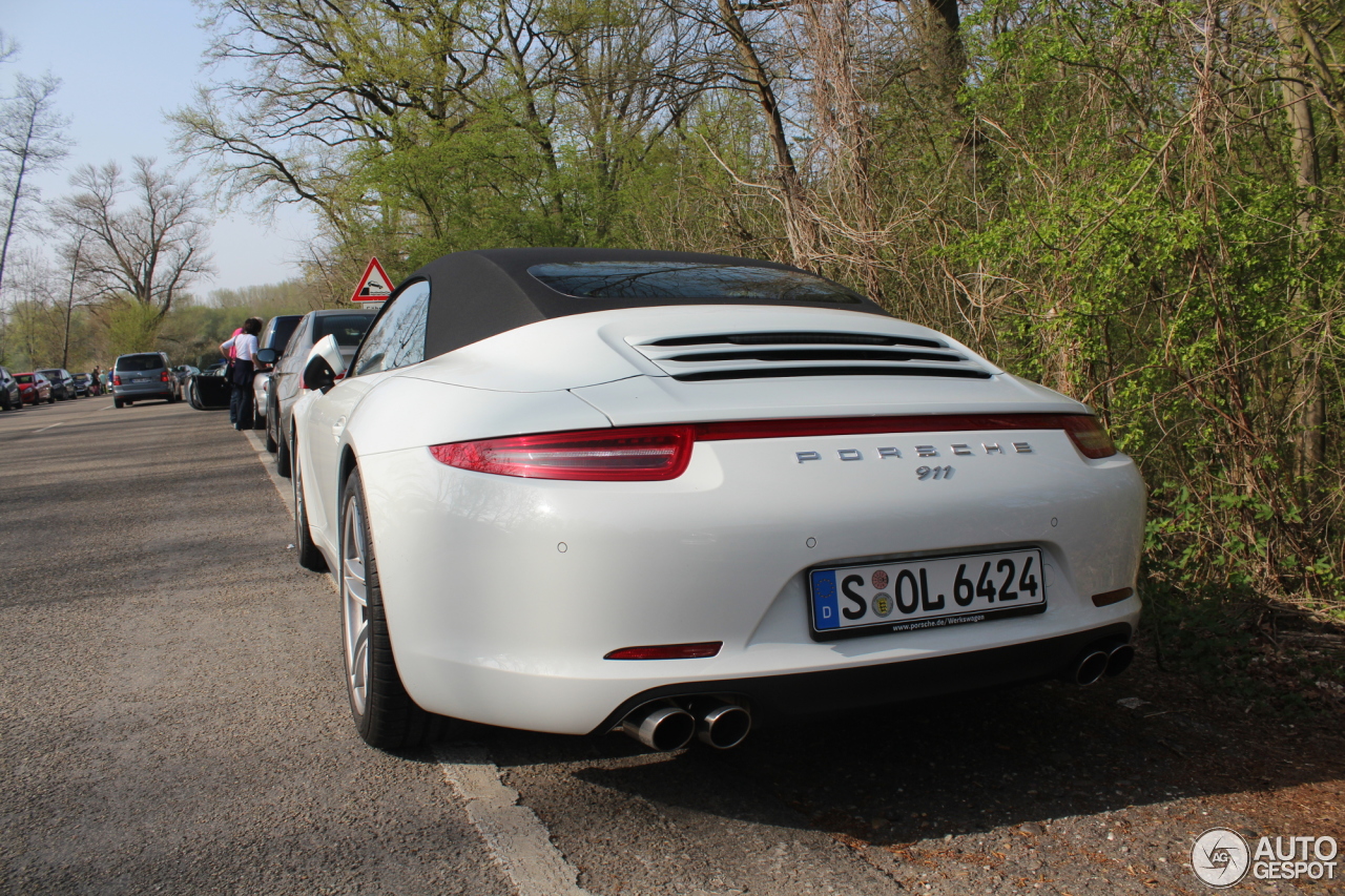 Porsche 991 Carrera 4S Cabriolet MkI