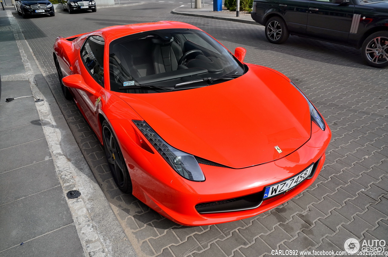 Ferrari 458 Spider