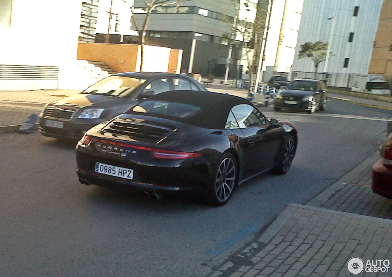 Porsche 991 Carrera 4S Cabriolet MkI