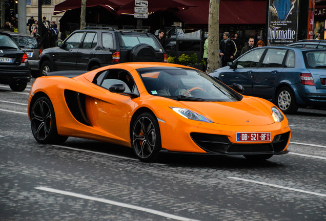 McLaren 12C Spider