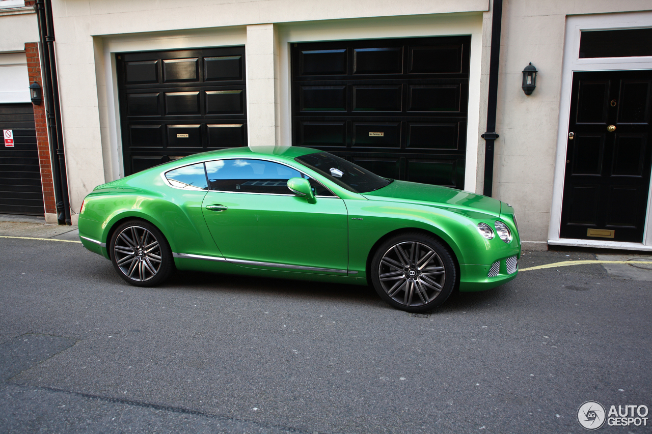 Bentley Continental GT Speed 2012