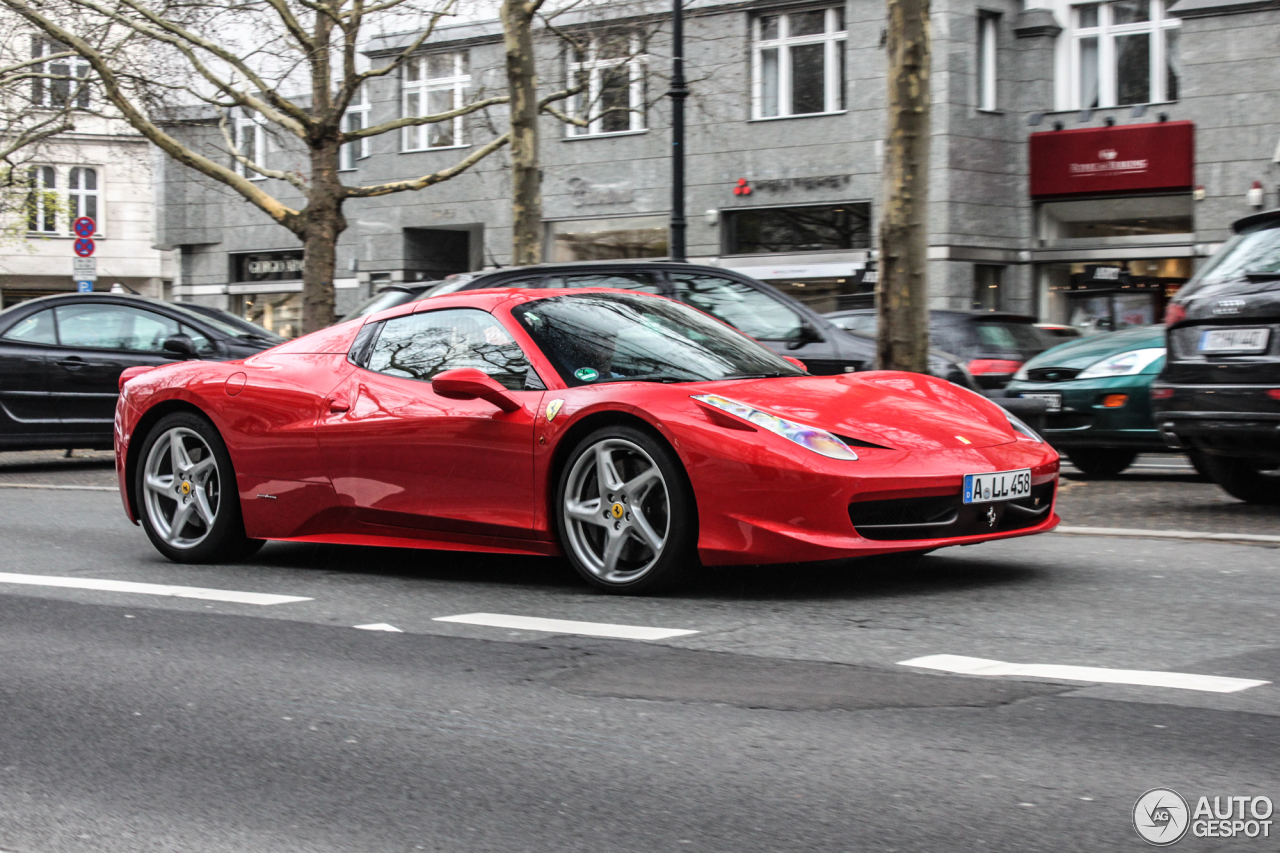 Ferrari 458 Spider