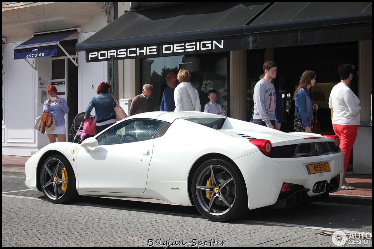 Ferrari 458 Spider