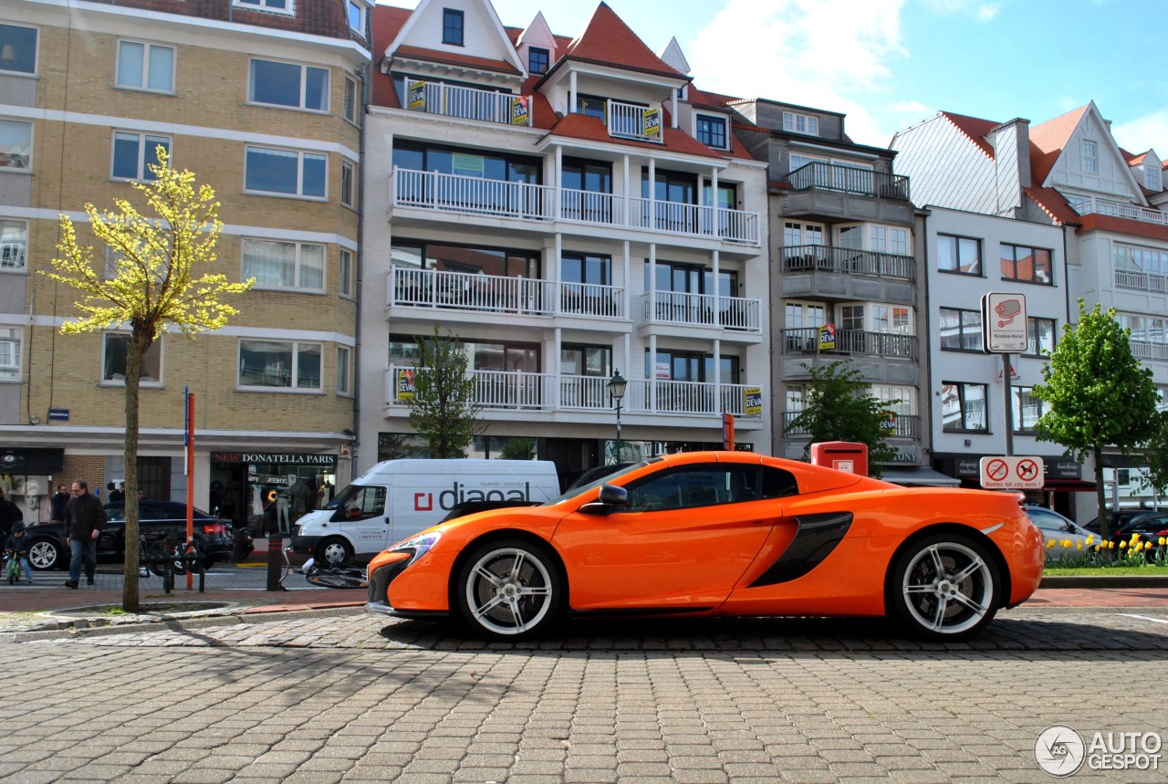 McLaren 650S Spider