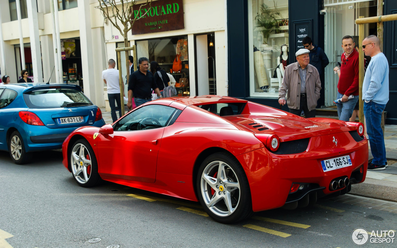 Ferrari 458 Spider