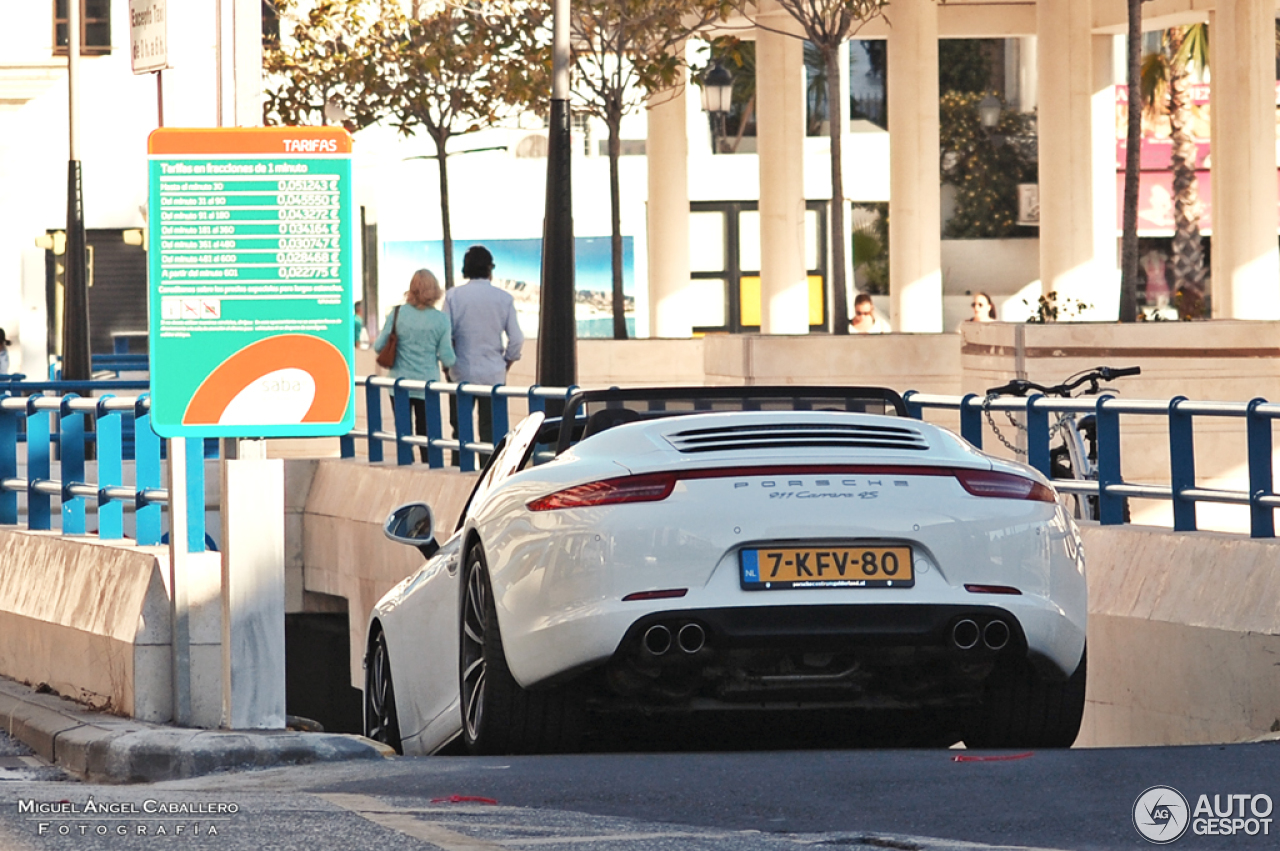 Porsche 991 Carrera 4S Cabriolet MkI