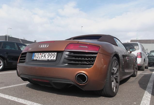 Audi R8 V10 Spyder 2013