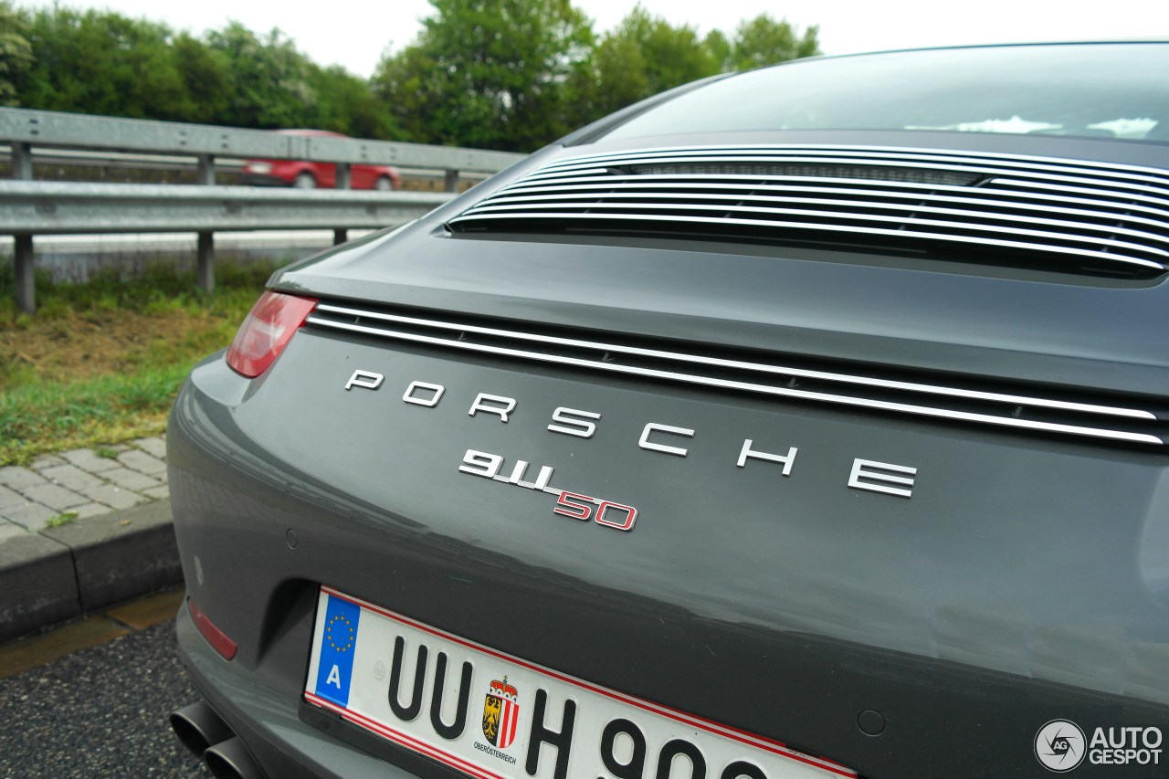 Porsche 991 50th Anniversary Edition