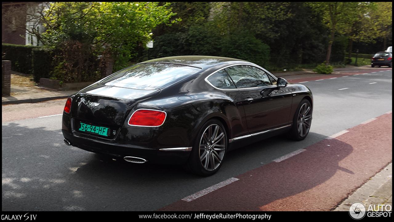 Bentley Continental GT Speed 2012