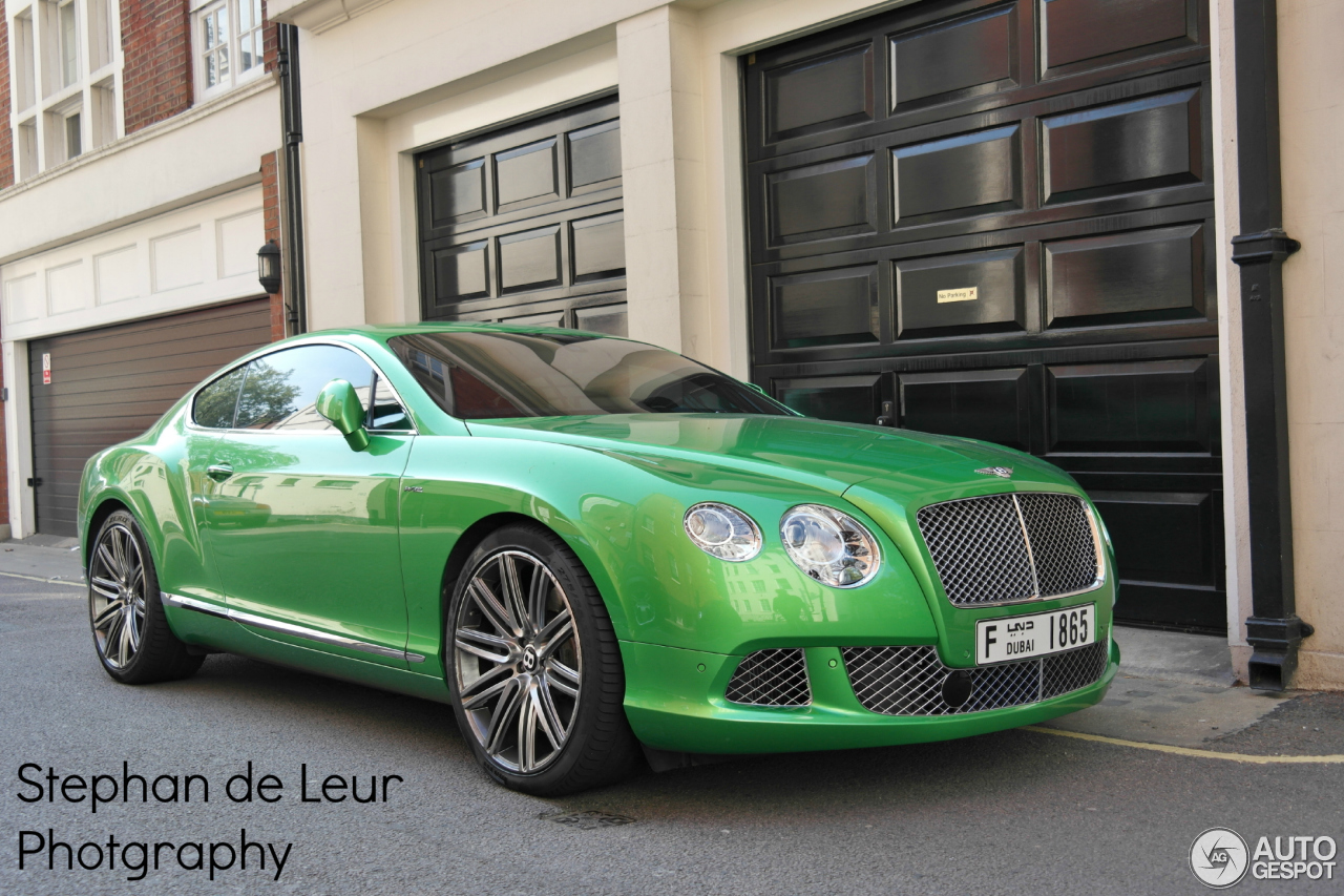 Bentley Continental GT Speed 2012