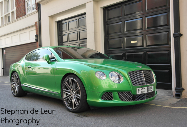 Bentley Continental GT Speed 2012