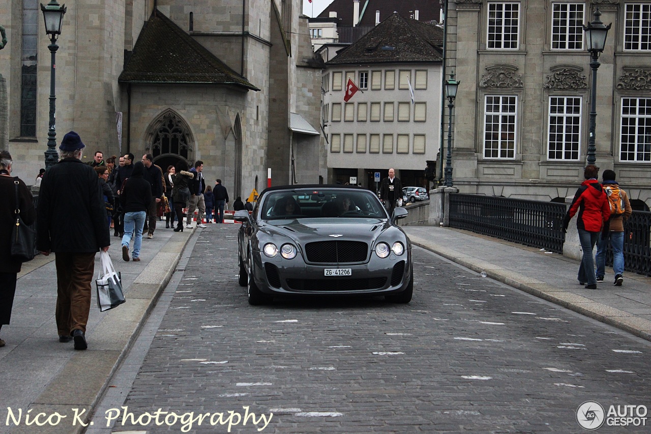 Bentley Continental Supersports Convertible