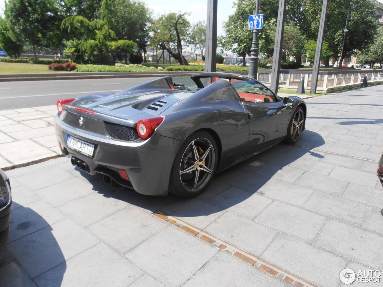 Ferrari 458 Spider