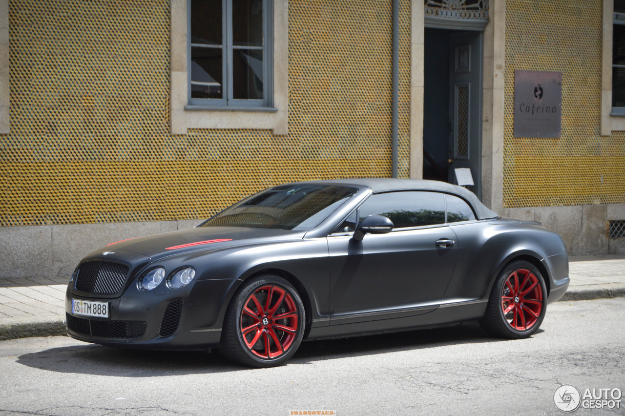 Bentley Continental Supersports Convertible ISR