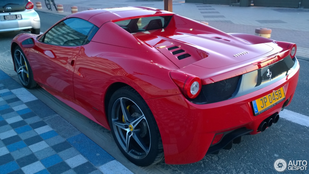 Ferrari 458 Spider