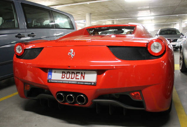 Ferrari 458 Spider