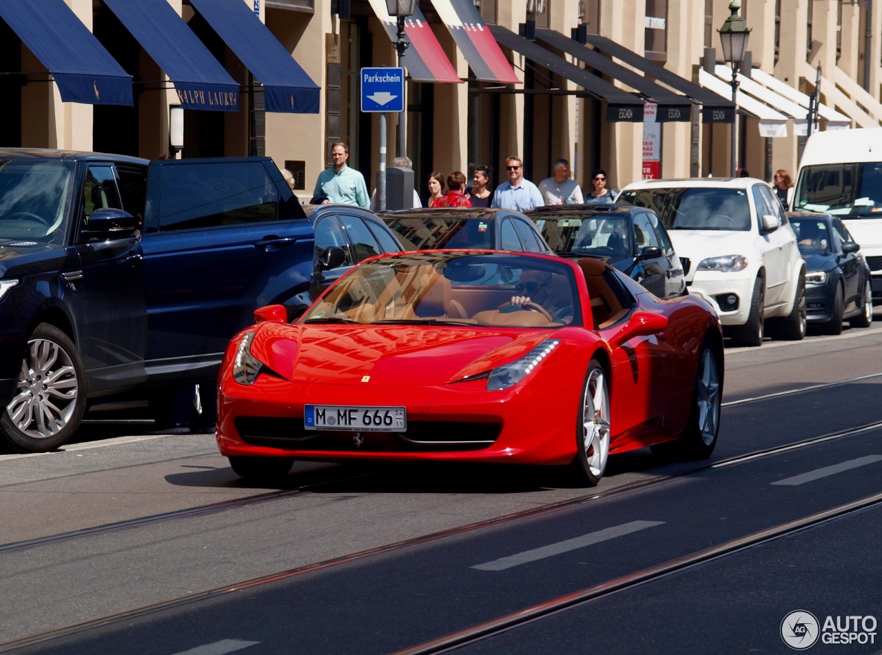 Ferrari 458 Spider