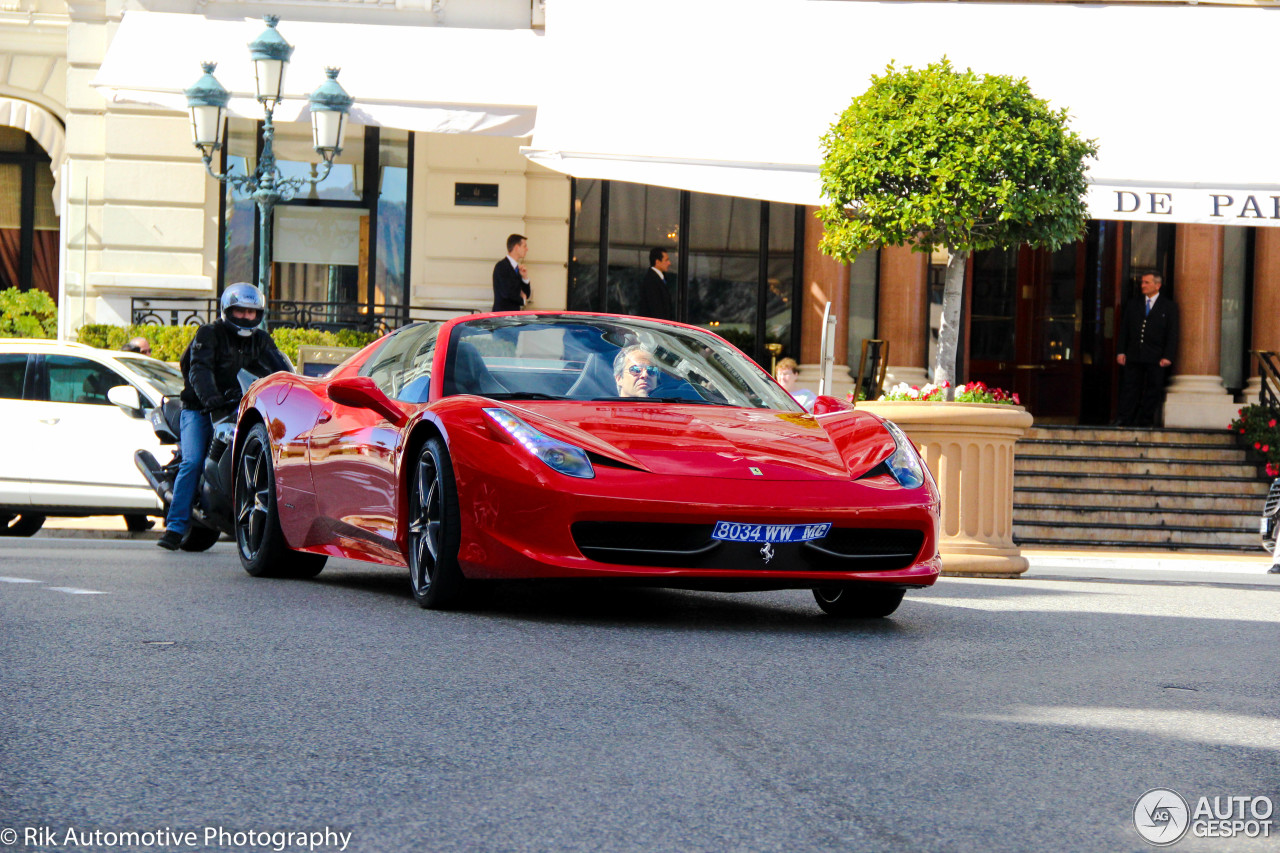 Ferrari 458 Spider