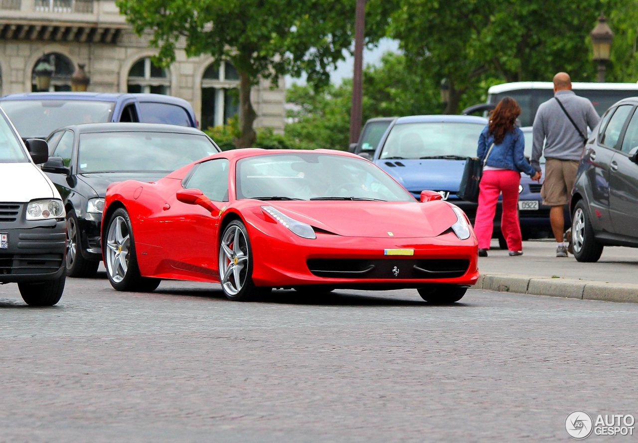 Ferrari 458 Spider