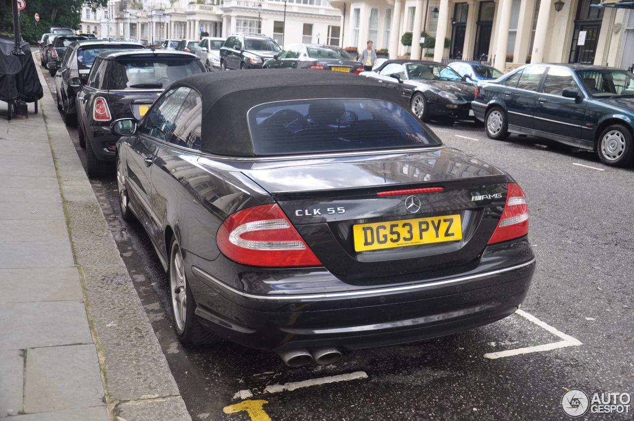 Mercedes-Benz CLK 55 AMG Cabriolet