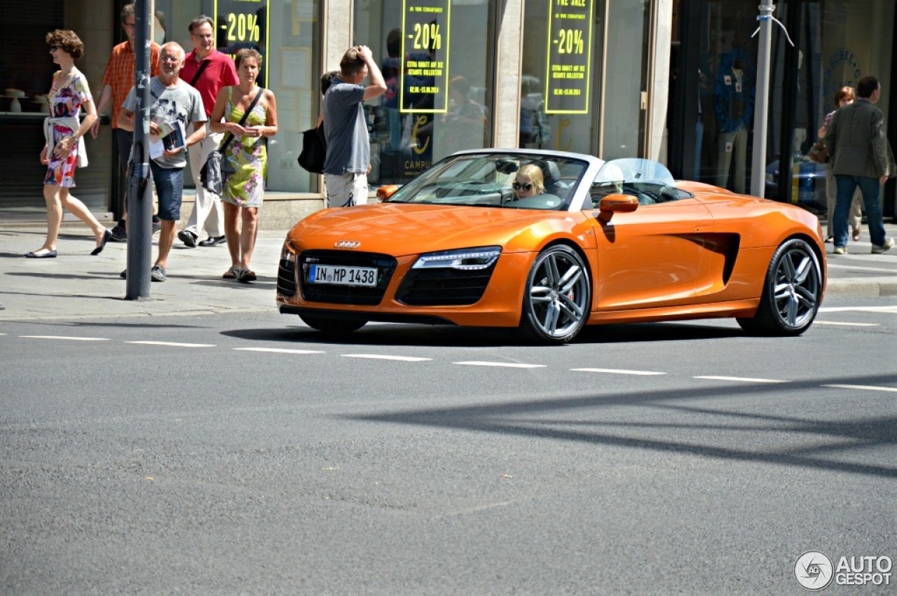 Audi R8 V10 Spyder 2013