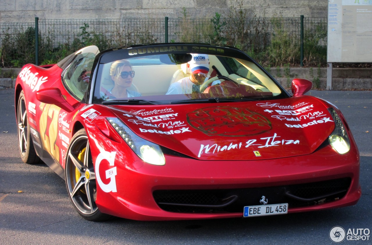 Ferrari 458 Spider