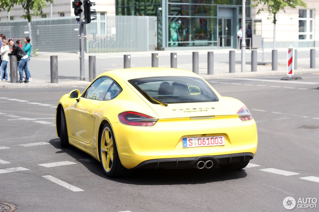 Porsche 981 Cayman GTS