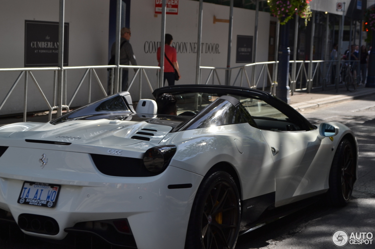 Ferrari 458 Spider Novitec Rosso