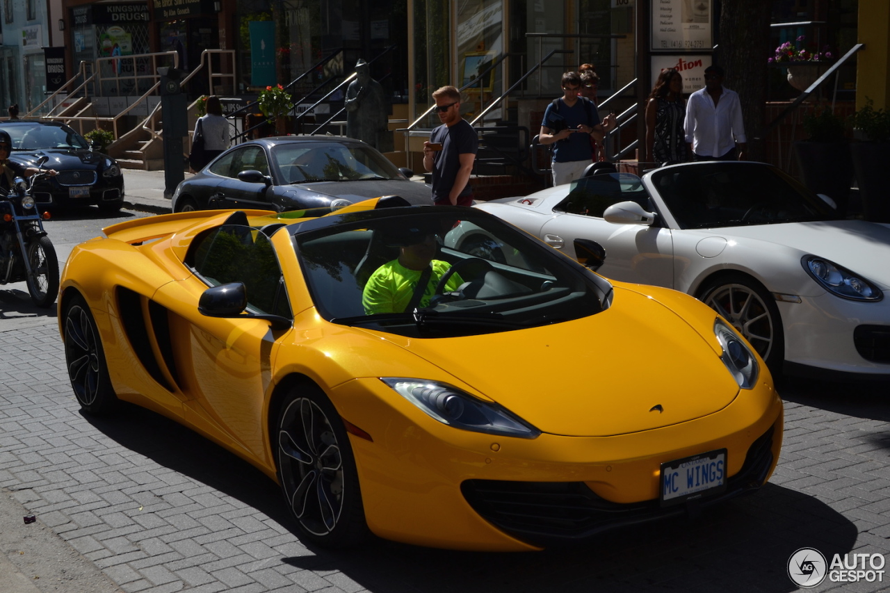 McLaren 12C Spider