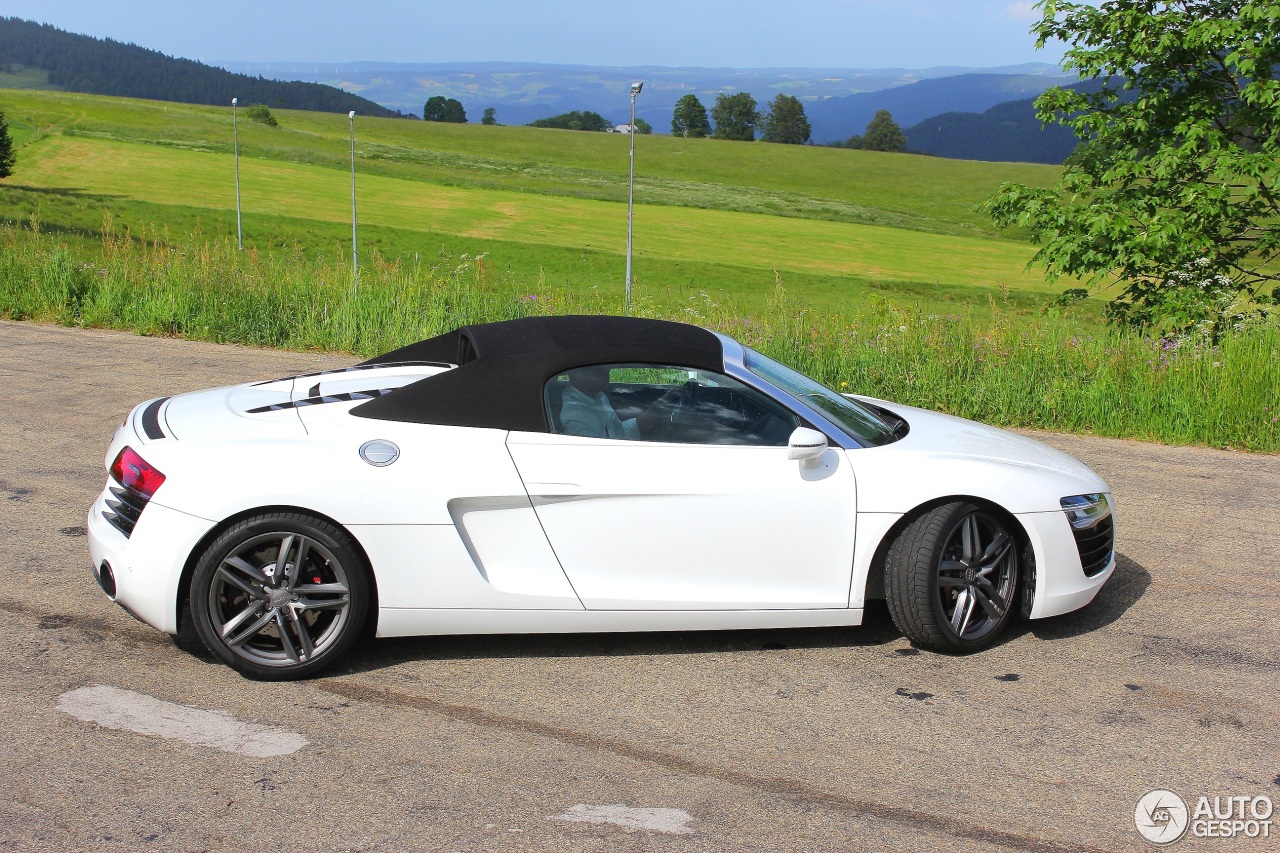 Audi R8 V8 Spyder 2013